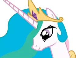 Size: 1475x1138 | Tagged: safe, artist:a01421, derpibooru import, princess celestia, pony, bust, female, mare, portrait, simple background, solo, transparent background, vector