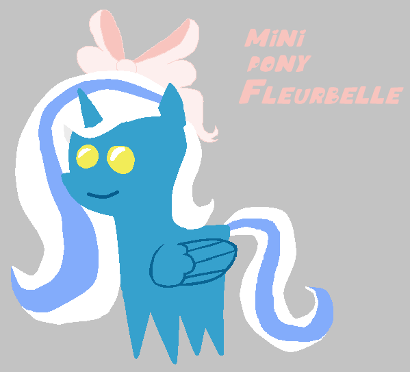 Size: 599x543 | Tagged: safe, artist:isaac_pony, derpibooru import, oc, oc:fleurbelle, unofficial characters only, alicorn, pony, adorabelle, adorable face, alicorn oc, blue coat, bow, clothes, cute, female, folded wings, gray background, hair bow, happy, horn, long hair, long mane, long tail, mare, pointy ponies, ribbon, simple background, smiling, solo, wings, yellow eyes