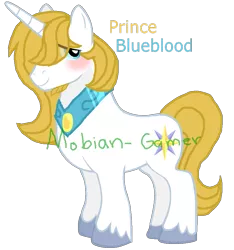 Size: 839x897 | Tagged: safe, artist:mobian-gamer, derpibooru import, prince blueblood, pony