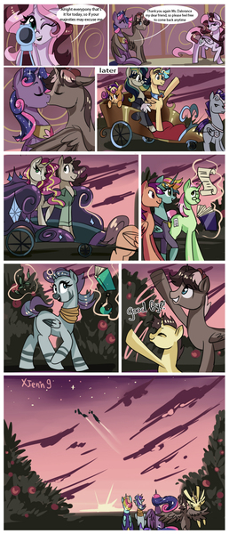Size: 861x2000 | Tagged: safe, artist:xjenn9fusion, author:bigonionbean, derpibooru import, oc, oc:dalorance, oc:king calm merriment, oc:king righteous authority, oc:king speedy hooves, oc:princess mythic majestic, oc:princess sincere scholar, oc:princess young heart, oc:queen fresh care, oc:queen galaxia, oc:queen motherly morning, oc:tommy the human, ponified, alicorn, human, pony, comic:administrative unity, comic:fusing the fusions, alicorn oc, alicornified, apple, apple tree, aunt and nephew, aunt and niece, camera, canterlot, canterlot castle, chariot, clothes, colt, comic, commission, commissioner:bigonionbean, cousins, crown, dialogue, dress, embracing, evening, family, father and child, father and daughter, father and son, female, filly, flying, foal, fusion, fusion:king calm merriment, fusion:king righteous authority, fusion:king speedy hooves, fusion:princess mythic majestic, fusion:princess sincere scholar, fusion:princess young heart, fusion:queen fresh care, fusion:queen galaxia, fusion:queen motherly morning, goodbye, herd, horn, hug, human oc, husband and wife, jewelry, kissing, leaping, levitation, magic, male, mother and child, mother and daughter, mother and son, race swap, random ponies, random pony, regalia, stars, sunset, teenager, telekinesis, tree, trotting, uncle and nephew, uncle and niece, uniform, wall of tags, waving, wing extensions, winghug, wings