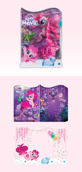 Size: 1000x2100 | Tagged: artist:aggie wawrzak, balloon, derpibooru import, gummy, my little pony: the movie, official, official art, party, pinkie pie, safe, seaponified, seapony (g4), seapony pinkie pie, seaquestria, species swap, stock art, that pony sure does love being a seapony, throne room, toy, underwater, underwater pony