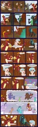 Size: 1341x4470 | Tagged: safe, artist:chedx, derpibooru import, baff, clump, cozy glow, fizzle, fume, gallus, garble, ocellus, princess ember, prominence, queen chrysalis, smolder, spear (dragon), vex, changedling, changeling, dragon, gryphon, pegasus, pony, 2019, bad guys, clothes, comic, cute, dragoness, dream, female, filly, imagination, implied grogar, male, photo, promibetes, tea party, tutu