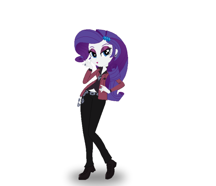 Size: 781x672 | Tagged: safe, artist:rainbow15s, derpibooru import, rarity, equestria girls, ace attorney, clothes, cosplay, costume, crossover, fabulous, klavier gavin, solo