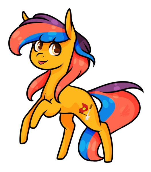 Size: 1193x1361 | Tagged: safe, artist:oneiria-fylakas, derpibooru import, oc, oc:harpoona, unofficial characters only, earth pony, pony, chibi, female, mare, simple background, solo, transparent background