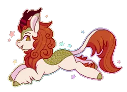 Size: 380x275 | Tagged: artist:horsepaws, autumn blaze, awwtumn blaze, cute, derpibooru import, female, kirin, no pupils, profile, prone, safe, simple background, solo, sounds of silence, stars, transparent background