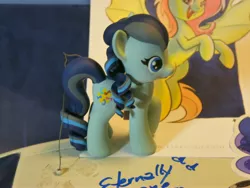 Size: 3648x2736 | Tagged: safe, artist:sanadaookmai, artist:tonyfleecs, derpibooru import, coloratura, fluttershy, bat pony, pony, bat ponified, custom, flutterbat, harmonycon 2019, irl, photo, race swap, toy