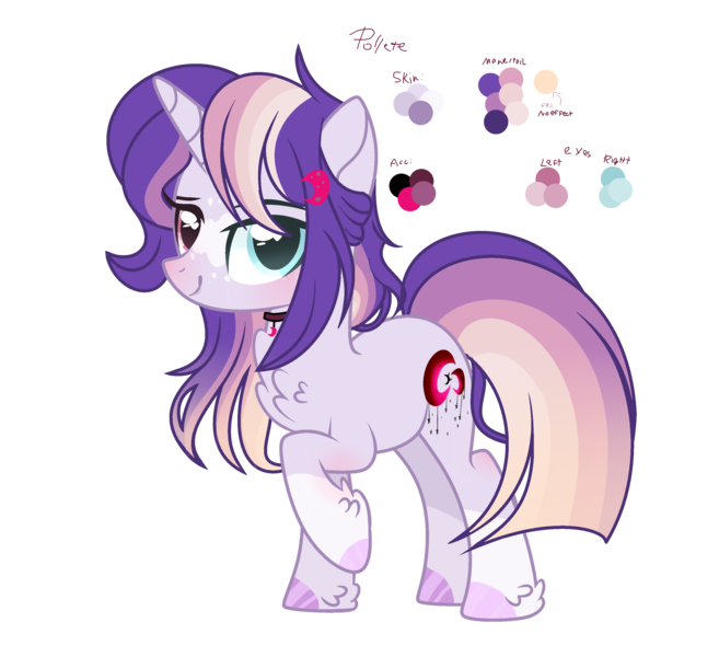 Size: 2936x2680 | Tagged: safe, artist:xxcutecookieswirlsxx, derpibooru import, oc, oc:aurora moonlight, pony, unicorn, female, heterochromia, mare, offspring, parent:flash sentry, parent:twilight sparkle, parents:flashlight, simple background, solo, transparent background