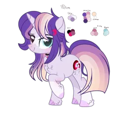 Size: 2936x2680 | Tagged: safe, artist:xxcutecookieswirlsxx, derpibooru import, oc, oc:aurora moonlight, pony, unicorn, female, heterochromia, mare, offspring, parent:flash sentry, parent:twilight sparkle, parents:flashlight, simple background, solo, transparent background