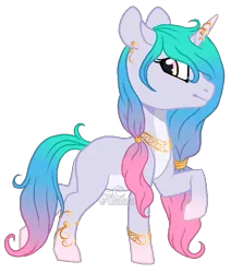 Size: 713x798 | Tagged: safe, artist:aledera, derpibooru import, oc, oc:velvet heart, unofficial characters only, pony, unicorn, female, mare, not celestia, simple background, solo, transparent background