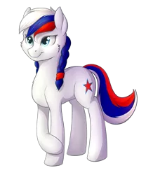 Size: 1000x1200 | Tagged: safe, artist:ray-frost, derpibooru import, oc, oc:marussia, ponified, unofficial characters only, earth pony, pony, nation ponies, russia, solo