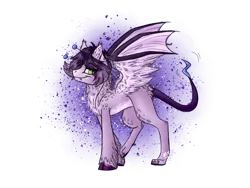 Size: 2048x1536 | Tagged: safe, artist:melonseed11, derpibooru import, oc, oc:perilous skies, oc:porcelain skies, bat pony, pony, antennae, male, rule 63, solo, stallion