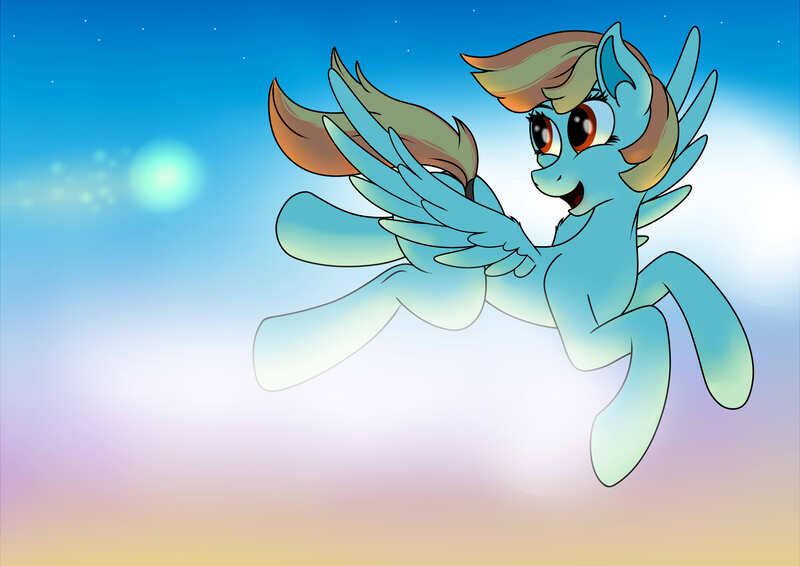 Size: 3507x2480 | Tagged: safe, artist:ethernal dye, derpibooru import, fly, insect, pony, female, filly, orb, solo