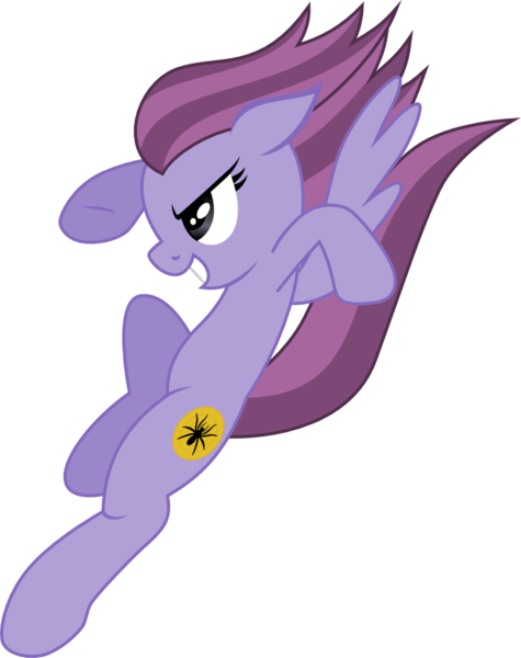 Size: 805x1017 | Tagged: safe, artist:chipmagnum, derpibooru import, oc, oc:spider blare, pegasus, pony, female, mare, simple background, solo, transparent background, vector