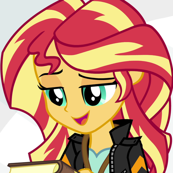 Size: 1077x1077 | Tagged: safe, derpibooru import, screencap, sunset shimmer, equestria girls, friendship games, book, cropped, looking