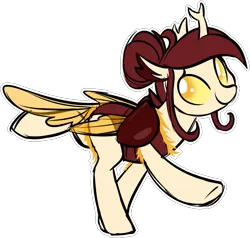 Size: 1703x1618 | Tagged: safe, artist:mulberrytarthorse, derpibooru import, oc, unofficial characters only, beetle, changedling, changeling, hybrid, insect, pony, changedling oc, changeling oc, elephant beetle