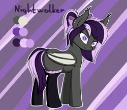 Size: 3434x3000 | Tagged: safe, artist:thedarksideofvipy, artist:vipy, derpibooru import, oc, oc:nightwalker, pony, female, mare, reference sheet, solo