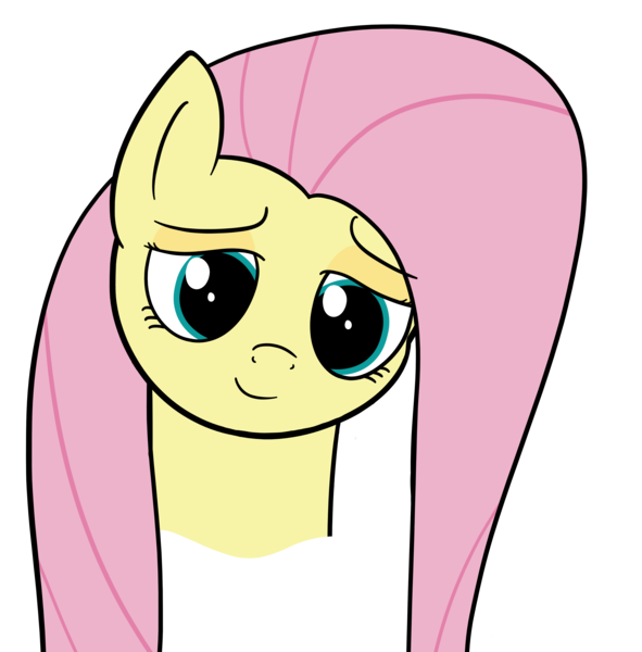 Size: 4154x4217 | Tagged: safe, artist:czu, derpibooru import, fluttershy, pony, absurd resolution, cute, head tilt, looking at you, looking down, shyabetes, smiling, smug