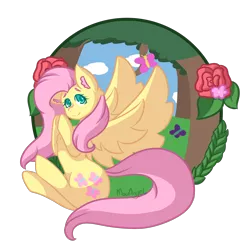 Size: 1690x1689 | Tagged: safe, artist:mocaangel, derpibooru import, fluttershy, pegasus, pony, female, mare, simple background, solo, transparent background