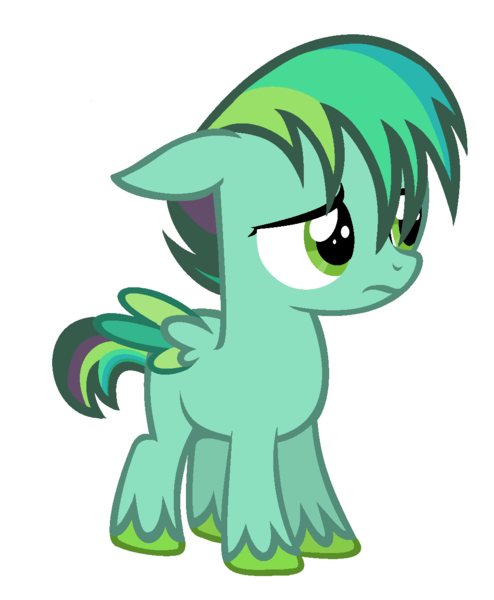 Size: 1052x1278 | Tagged: safe, artist:bolivianite, derpibooru import, oc, oc:turquoise blast, pegasus, pony, base used, colored wings, colored wingtips, floppy ears, magical lesbian spawn, offspring, parent:rainbow dash, parent:spitfire, parents:spitdash, simple background, solo, unshorn fetlocks, white background, wings