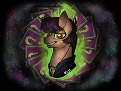 Size: 2048x1536 | Tagged: safe, artist:melonseed11, derpibooru import, ponified, pony, bust, card, male, portrait, solo, stallion, thomas sanders
