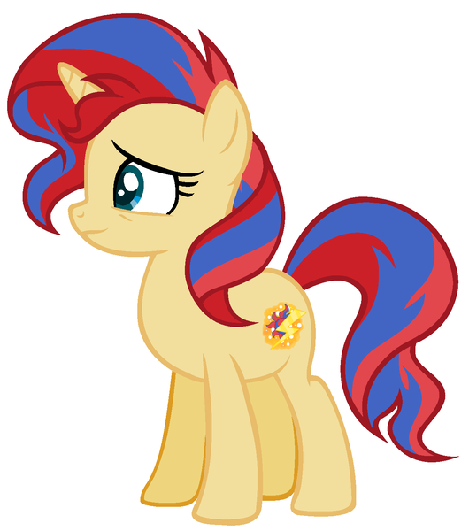 Size: 1304x1476 | Tagged: safe, artist:themexicanpunisher, derpibooru import, oc, oc:afterglow sentry, pony, not painset shimcakes, offspring, parent:flash sentry, parent:sunset shimmer, parents:flashimmer