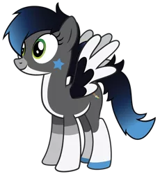 Size: 600x652 | Tagged: safe, artist:showtimeandcoal, derpibooru import, oc, oc:melody star, ponified, pegasus, pony, commission, female, image, mare, png, ponysona, simple background, solo, transparent background, vector