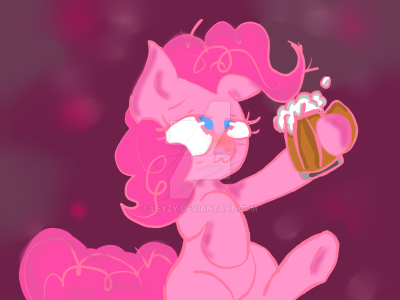 Size: 1024x768 | Tagged: safe, derpibooru import, pinkie pie, pony, alcohol, beer, drunk, drunkie pie, funny