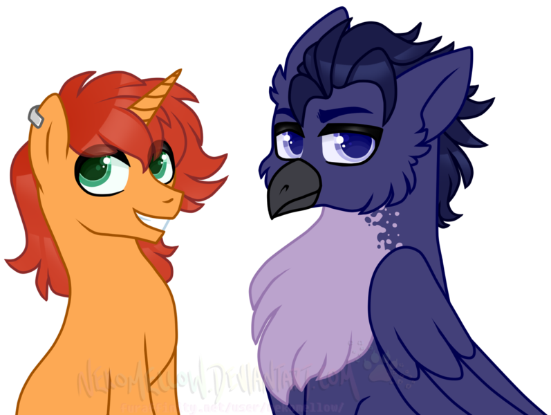 Size: 1401x1055 | Tagged: safe, artist:nekomellow, derpibooru import, oc, oc:azzy, oc:flaming arrow, pony, free