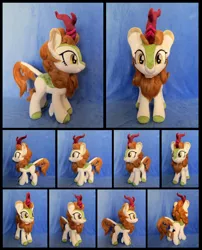 Size: 1920x2380 | Tagged: artist:fireflytwinkletoes, autumn blaze, awwtumn blaze, c:, cloven hooves, cute, derpibooru import, female, fluffy, irl, kirin, looking at you, photo, plushie, safe, smiling, solo, sounds of silence, standing