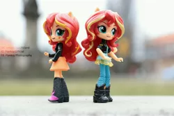 Size: 6000x4000 | Tagged: safe, artist:artofmagicpoland, derpibooru import, sunset shimmer, equestria girls, clothes, doll, duality, equestria girls minis, eqventures of the minis, skirt, solo, toy