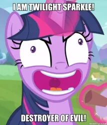 Size: 600x700 | Tagged: alicorn, caption, derpibooru import, edit, edited screencap, frankendoodle, image macro, safe, screencap, spoiler:interseason shorts, spongebob squarepants, starlight the hypnotist, text, twilight snapple, twilight sparkle, twilight sparkle (alicorn)