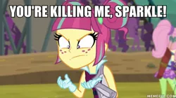 Size: 600x337 | Tagged: safe, derpibooru import, edit, edited screencap, screencap, sour sweet, equestria girls, friendship games, caption, image macro, text, the sandlot