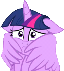 Size: 494x555 | Tagged: safe, derpibooru import, edit, edited screencap, screencap, twilight sparkle, twilight sparkle (alicorn), alicorn, pony, starlight the hypnotist, spoiler:interseason shorts, adorable distress, adorkable, animated, background removed, behaving like a bird, cropped, cute, dork, fear, female, floppy ears, hug, reaction image, scared, self-hugging, shivering, simple background, solo, transparent background, trembling, twiabetes, wing hands, winghug, wings