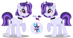 Size: 1280x672 | Tagged: safe, artist:jxst-roch, derpibooru import, oc, oc:starry aura, pony, unicorn, female, magical lesbian spawn, mare, offspring, parent:rainbow dash, parent:twilight sparkle, parents:twidash, reference sheet, simple background, solo, transparent background