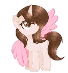 Size: 2445x2620 | Tagged: safe, artist:dashblitzfan4ever, derpibooru import, oc, oc:lynnie notes, alicorn, pony, colored wings, female, mare, simple background, solo, transparent background, wings