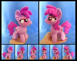 Size: 2759x2174 | Tagged: safe, artist:fireflytwinkletoes, derpibooru import, berry punch, berryshine, pony, chibi, irl, photo, plushie, solo