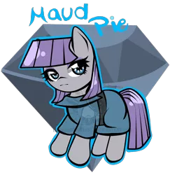 Size: 1750x1800 | Tagged: safe, artist:darkmirroremo23, derpibooru import, maud pie, earth pony, pony, cute, cutie mark background, female, mare, maudabetes, obtrusive watermark, solo, watermark