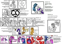 Size: 7000x5000 | Tagged: absurd resolution, applejack, artist:hyper dash, comic, derpibooru import, food, insect, ladybug, night light, oc, oc:hyper dash, princess cadance, rainbow dash, rarity, safe, simplehorsecomic, sunshine sunshine, sushi, twilight hates ladybugs, twilight sparkle