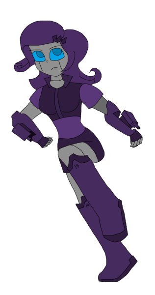 Size: 1744x3312 | Tagged: safe, artist:brandon-vortex, derpibooru import, rarity, robot, equestria girls, raribot, roboticization