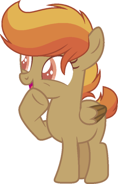 Size: 560x871 | Tagged: safe, artist:crystalponyart7669, derpibooru import, oc, oc:pumpkin spice, pegasus, pony, female, filly, simple background, solo, transparent background, two toned wings, wings