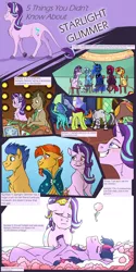 Size: 2000x4000 | Tagged: safe, artist:shimazun, derpibooru import, captain celaeno, doctor whooves, flash sentry, princess ember, princess luna, starlight glimmer, sunburst, sunset shimmer, tempest shadow, thorax, time turner, trixie, twilight sparkle, twilight sparkle (alicorn), zecora, alicorn, changedling, changeling, classical unicorn, dragon, earth pony, pony, unicorn, zebra, series:five things you didn't know, my little pony: the movie, big crown thingy, butt, chair, changeling king, cloven hooves, crying, dead, death, dragoness, element of magic, ethereal mane, female, flashburst, flower, funeral, gay, heart eyes, jewelry, king thorax, leonine tail, male, mare, on back, plot, regalia, shipping, stallion, starburst, starry mane, straight, unshorn fetlocks, wingding eyes