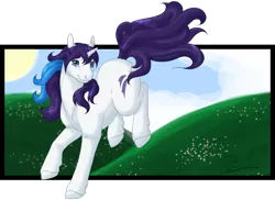 Size: 1047x763 | Tagged: safe, artist:dreamcrystalart, artist:sd-dreamcrystal, derpibooru import, glory, pony, unicorn, female, g1, g1 to g2, g2, galloping, generation leap, mare, simple background, solo, transparent background