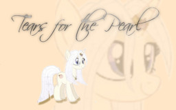 Size: 256x160 | Tagged: safe, derpibooru import, oc, oc:pearl blush, unofficial characters only, pony, unicorn, fanfic:tears for the pearl, cover art, fanfic art, picture for breezies, solo, zoom layer