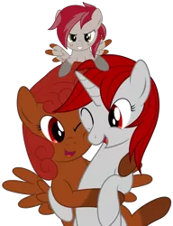 Size: 4822x6282 | Tagged: safe, artist:waveywaves, derpibooru import, oc, oc:chamber, oc:firefly, oc:waves, unofficial characters only, pegasus, pony, unicorn, absurd resolution, family, female, freckles, hug, lesbian, magical lesbian spawn, oc x oc, offspring, parent:oc:firefly, parent:oc:waves, parents:oc x oc, shipping, socks (coat marking)