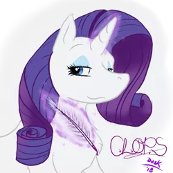 Size: 800x800 | Tagged: safe, artist:duskhoof, artist:scoundrel scaramouche, derpibooru import, rarity, pony, c.l.o.p.s. artwork