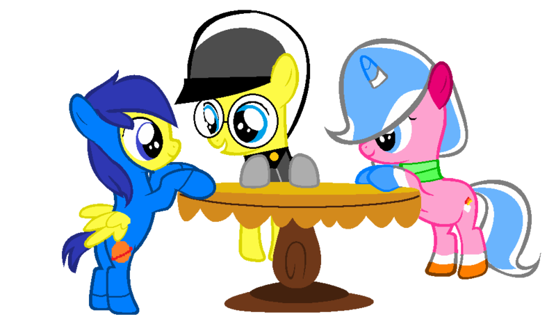 Size: 1006x602 | Tagged: safe, artist:equine-bases, artist:rainbowzforlife, derpibooru import, ponified, pony, base used, benny, good cop bad cop, lego, simple background, the lego movie, transparent background, unikitty