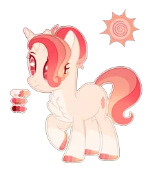 Size: 2593x3013 | Tagged: safe, artist:dashblitzfan4ever, derpibooru import, oc, oc:sunny illusion, pony, unicorn, female, mare, simple background, solo, transparent background