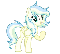 Size: 1600x1444 | Tagged: safe, artist:thesmall-artist, derpibooru import, oc, oc:rain breeze, pegasus, pony, female, magical lesbian spawn, mare, offspring, parent:applejack, parent:rainbow dash, parents:appledash, simple background, solo, transparent background