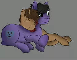 Size: 4000x3100 | Tagged: safe, artist:grimvale1, artist:grimvaleart, derpibooru import, oc, oc:dreamheart, oc:screaming heart, pony, cuddling, cute, lying down, side