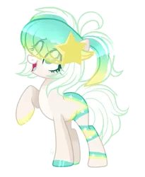 Size: 2041x2487 | Tagged: safe, artist:lazuli, artist:sugaryicecreammlp, derpibooru import, oc, oc:whimsy, unofficial characters only, earth pony, pony, base used, commission, female, mare, simple background, solo, stars, transparent background